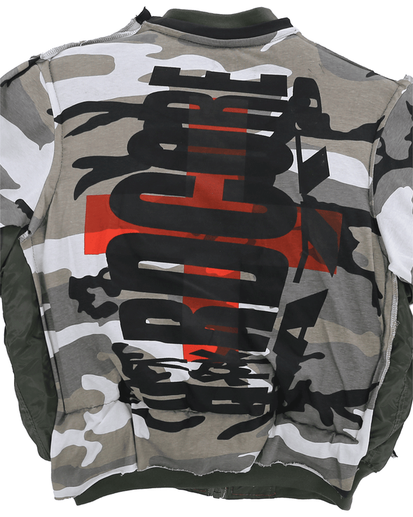 HARDCORE JACKET (GREY CAMO) RADD LOUNGE 限定