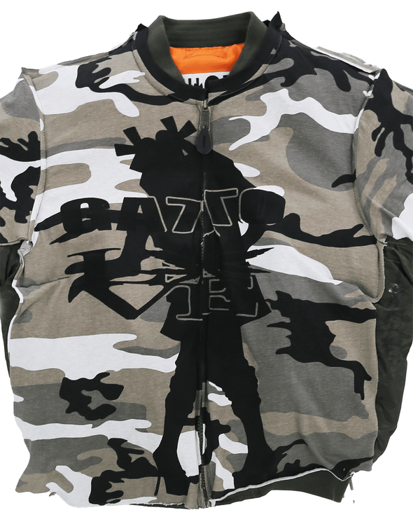 HARDCORE JACKET (GREY CAMO) RADD LOUNGE 限定