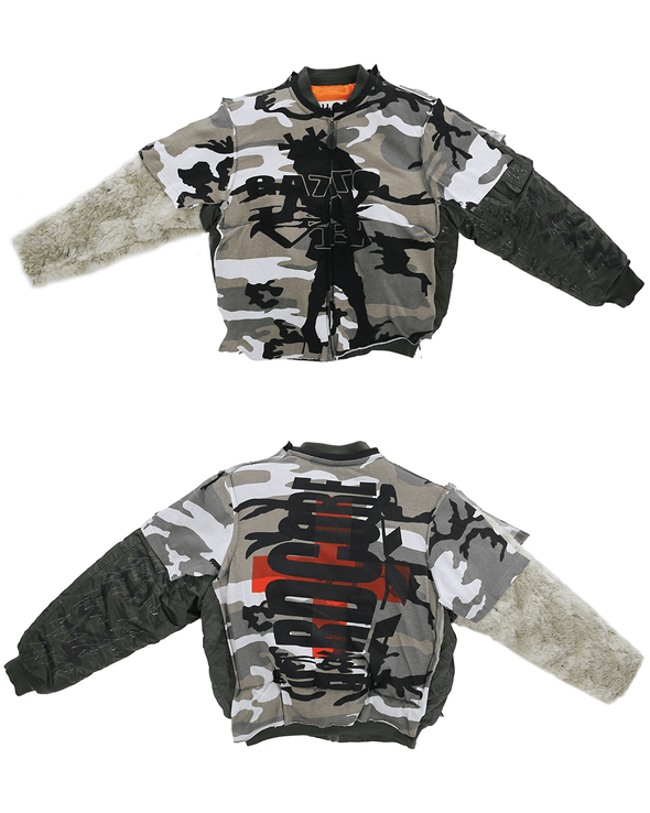 HARDCORE JACKET (GREY CAMO) RADD LOUNGE 限定