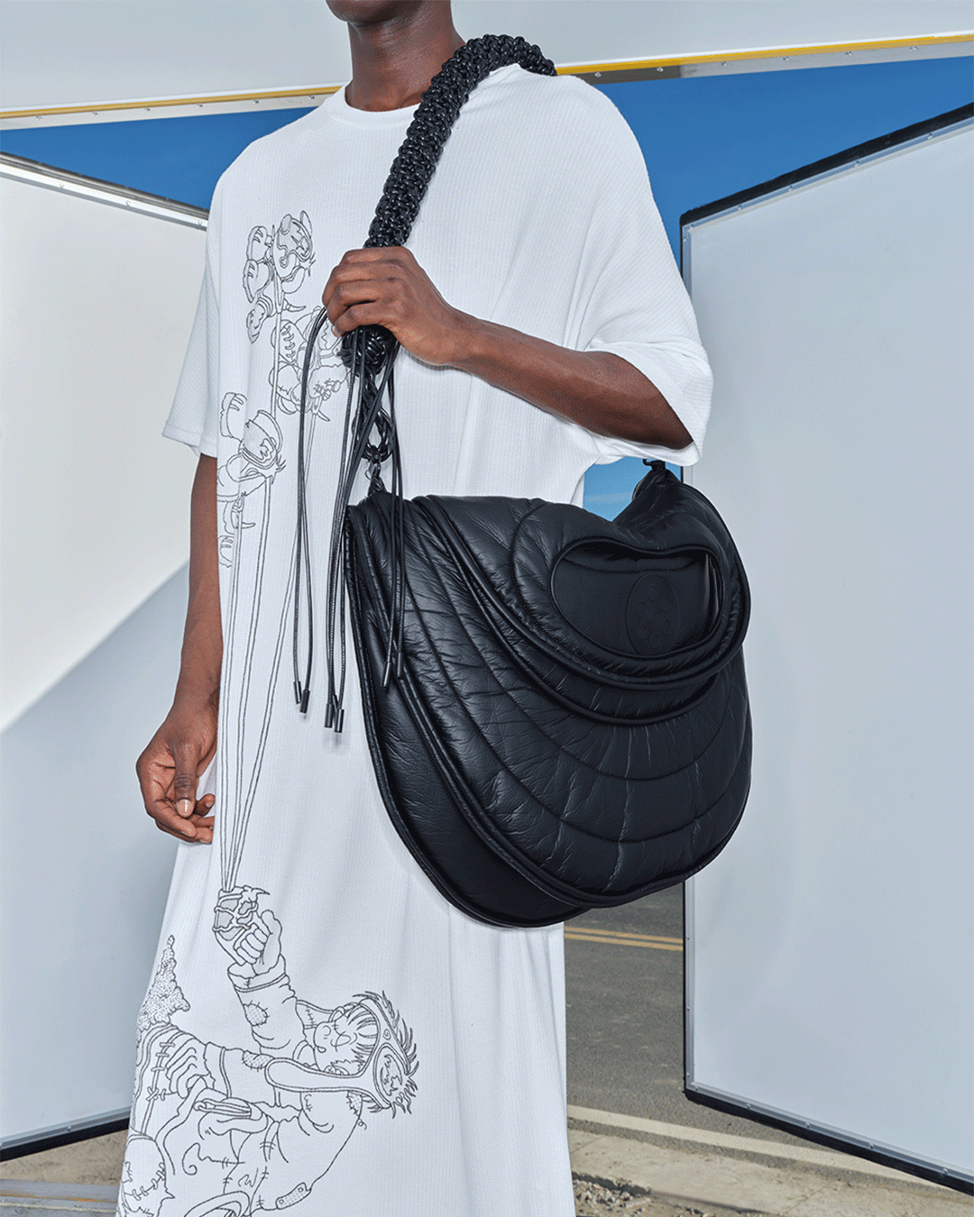 NUTEMPEROR / ナットエンペラー - PU LEATHER SOFA BAG (BLACK) | RADD NUTEMPEROR / ナットエンペラー - PU LEATHER SOFA BAG (BLACK) | RADD