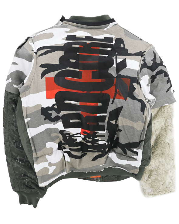 HARDCORE JACKET (GREY CAMO) RADD LOUNGE 限定