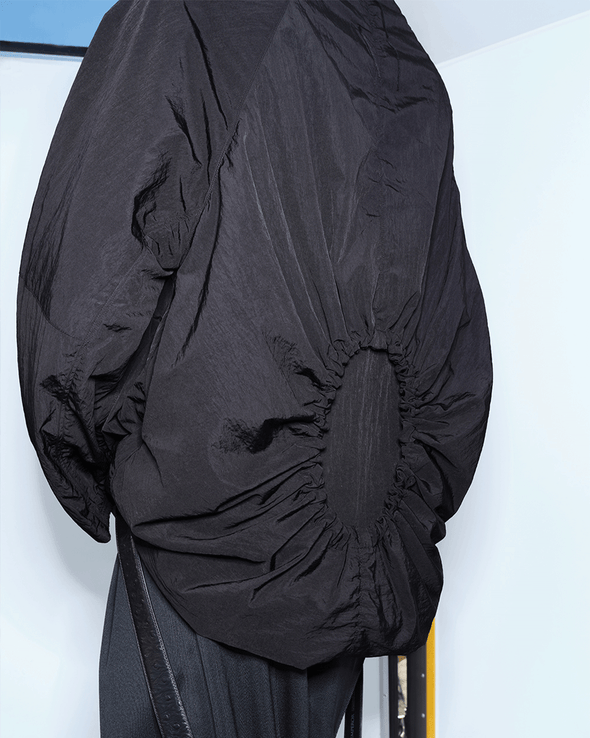 NUTEMPEROR / ナットエンペラー - NYLON TOP (BLACK) | RADD LOUNGE NUTEMPEROR / ナットエンペラー - NYLON TOP (BLACK) | RADD LOUNGE