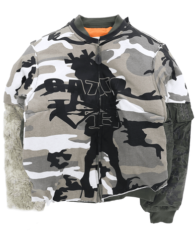 HARDCORE JACKET (GREY CAMO) RADD LOUNGE 限定