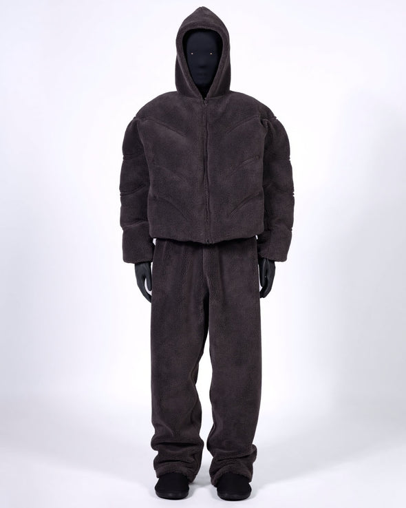DINGYUN ZHANG / ディンユー・チャン - RELAXED FLEECE PANTS (ASH