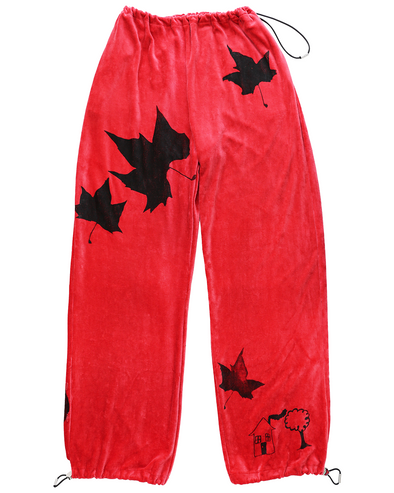 YUMMY MUMMY TRACKPANTS (RED)