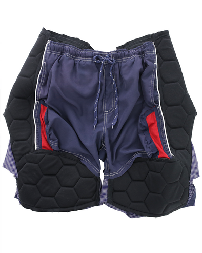 HEX SHORTS 2 (RED/NAVY) RADD LOUNGE LIMITED