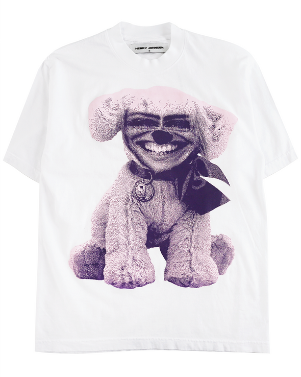 HENRY JOHNSON / ヘンリー・ジョンソン - STUFFED ANIMAL TEE (WHITE