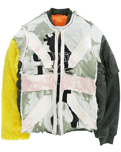 HARDCORE JACKET (BLEACH/UNION JACK) RADD LOUNGE LIMITED