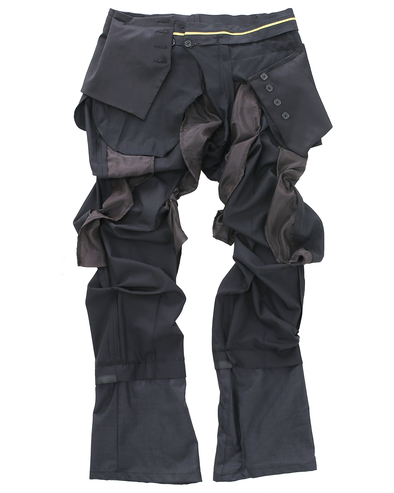 DECONSTRUCTED TROUSERS (BLACK) RADD LOUNGE 限定