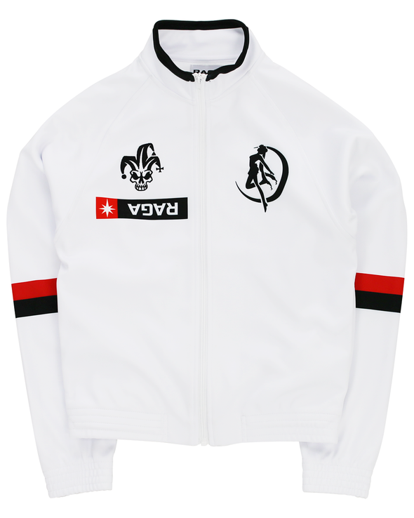 BURBS ZIP UP (WHITE)