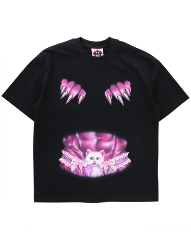01 OVERSIZE T SHIRT (BLACK) RADD LOUNGE 限定