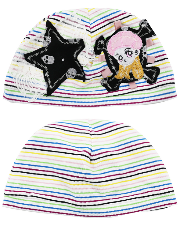 STAR SKULL BEANIE (RAINBOW) RADD LOUNGE 限定