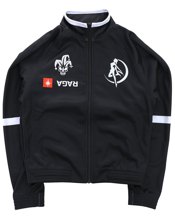 BURBS ZIP UP (BLACK)