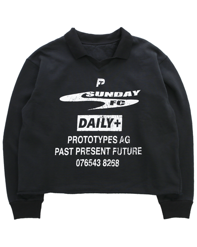 SHRUNKEN SWEATSHIRT (BLACK)