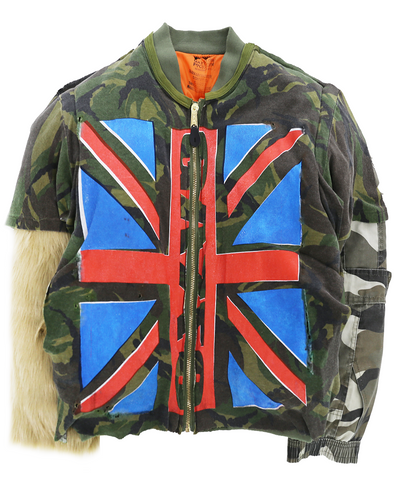 HARDCORE JACKET (CAMO/UNION JACK) RADD LOUNGE LIMITED