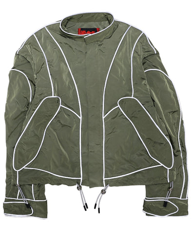 SYNTHESIS - REFLECTOR PUZZLE JACKET (OLIVE)
