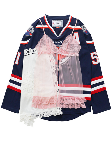 C&A LS JERSEYS (NAVY/PINK) RADD LOUNGE 限定