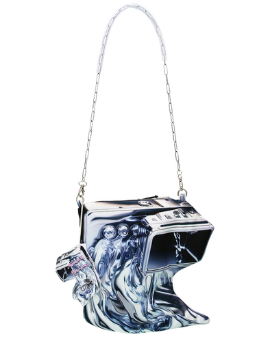 LIQUID SILVER BAG (SILVER) RADD LOUNGE LIMITED