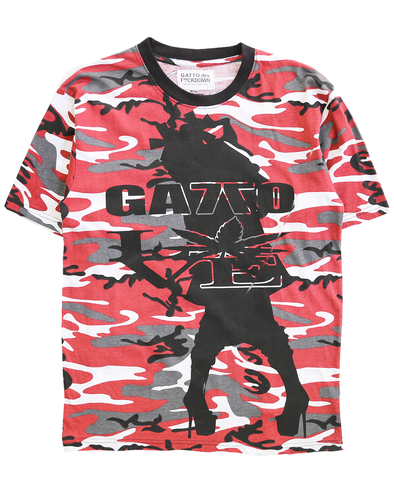CAMO T-SHIRT (RED) RADD LOUNGE 限定