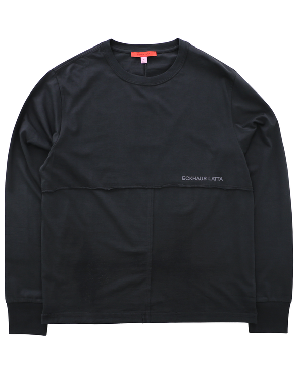 LAPPED LONG SLEEVE (BLACK)