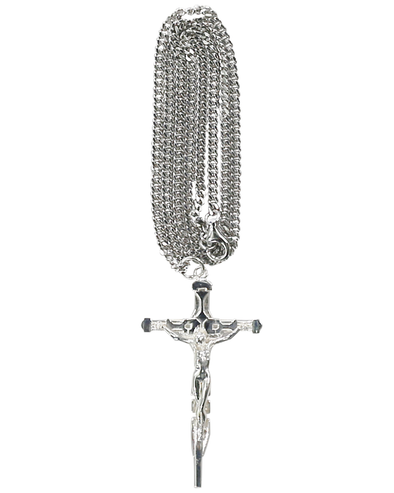 SMALL CROSS NECKLACE (SILVER) RADD LOUNGE Exclusive