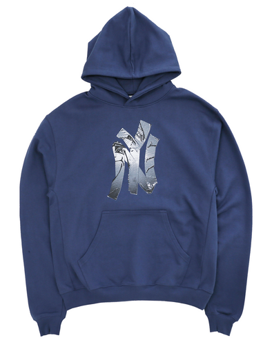 DUCT TAPE NY HOODIE (NAVY)