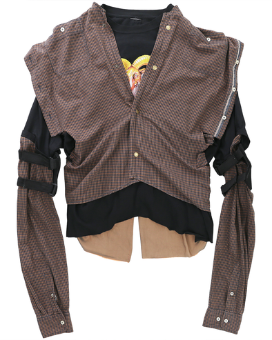 HORN SHIRT (BROWN) RADD LOUNGE 限定