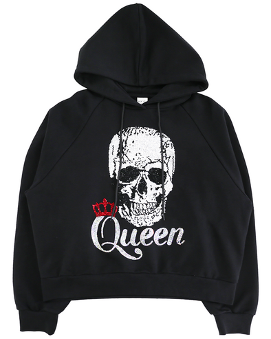 DEATH QUEEN HOODIE (BLACK) RADD LOUNGE 限定