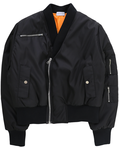 KIMONO FLIGHT JACKET (BLACK) RADD LOUNGE LIMITED