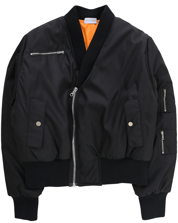 KIMONO FLIGHT JACKET (BLACK) RADD LOUNGE LIMITED