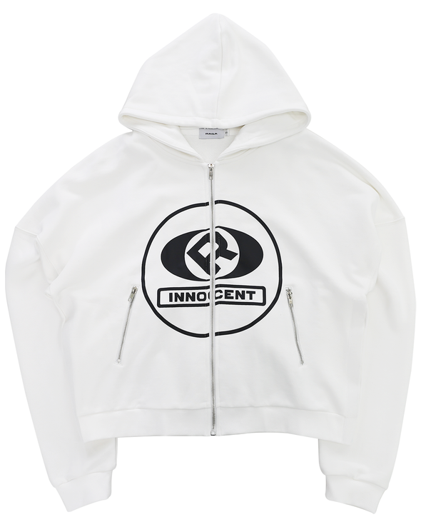 WHITE APHEX ZIPPER (WHITE)