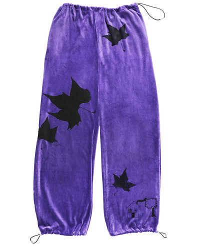 YUMMY MUMMY TRACKPANTS (GRAPE)