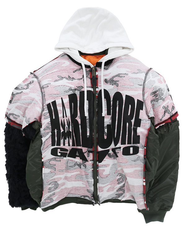 HARDCORE JACKET WITH HOODIE (HARD CORE) RADD LOUNGE 限定
