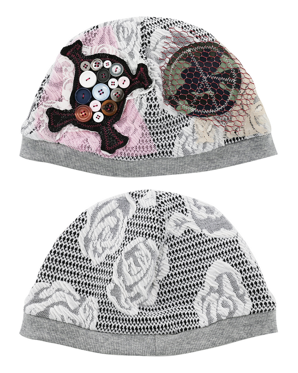 PEACE SKULL BEANIE (GREY) RADD LOUNGE 限定