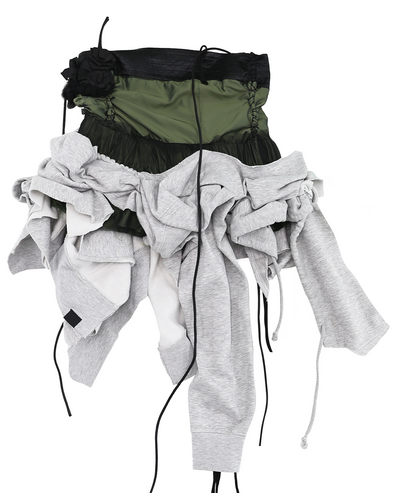 CHLOROPHYTUM CORSET (KHAKI/GREY) RADD LOUNGE 限定