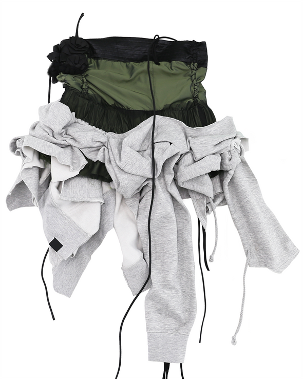 CHLOROPHYTUM CORSET (KHAKI/GREY) RADD LOUNGE 限定