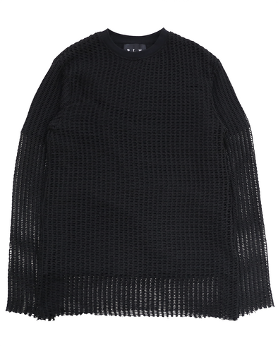 MESH LAYER T-SHIRT (BLACK)