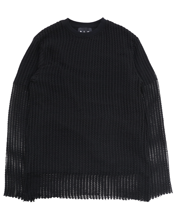 MESH LAYER T-SHIRT (BLACK)