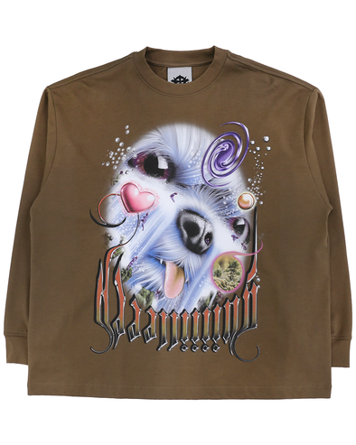 20 OVERSIZE LS T-SHIRT (OLIVE) RADD LOUNGE 限定