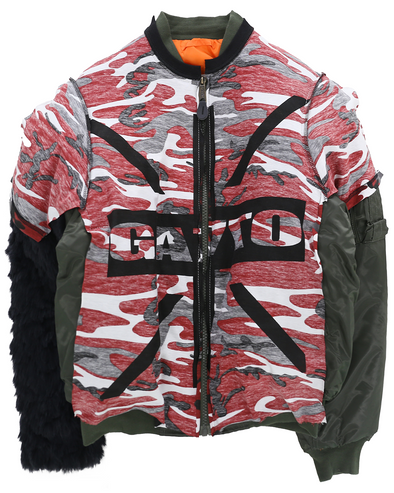 HARDCORE JACKET (RED CAMO) RADD LOUNGE LIMITED