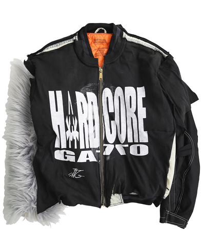 HARDCORE JACKET (BLACK/GREY) RADD LOUNGE 限定