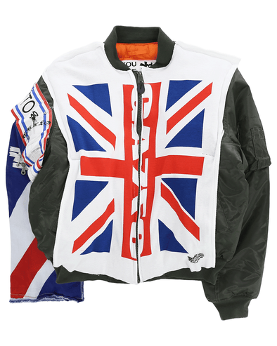 HARDCORE JACKET (UNION JACK/CHECK) RADD LOUNGE 限定