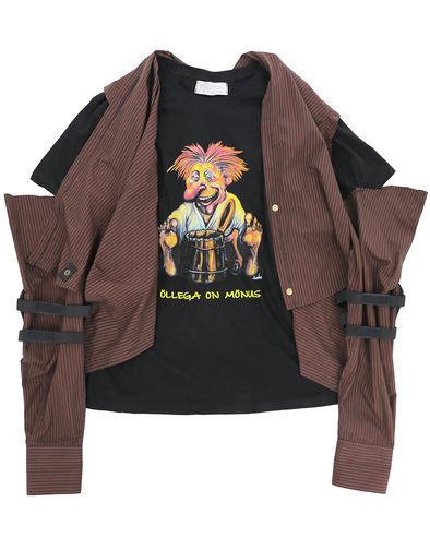 HORN SHIRT (BROWN) RADD LOUNGE 限定