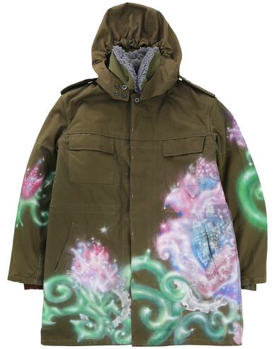 LONG COAT (OLIVE) RADD LOUNGE 限定