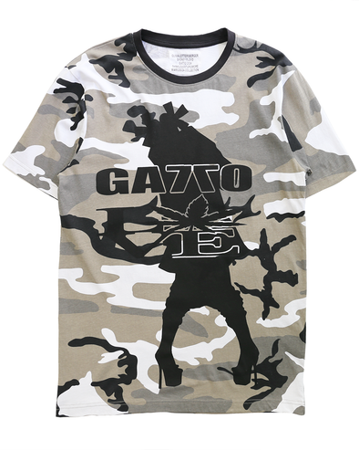 CAMO T-SHIRT (GREY) RADD LOUNGE 限定