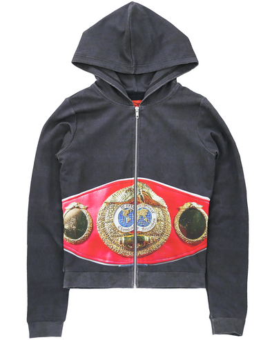 PNY SWEAT ZIP HOODIE (BLACK) RADD LOUNGE 限定