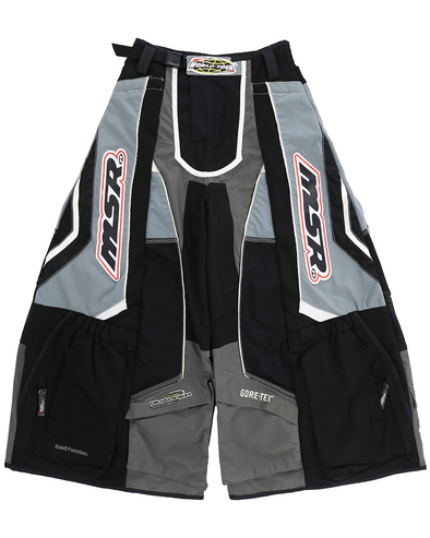 MOTO EIDE LEGGED LONG PANTS (GREY/KHAKI) RADD LOUNGE 限定