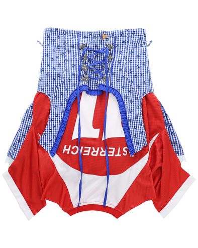 DIRNDL SKIRT (BLUE/RED) RADD LOUNGE 限定