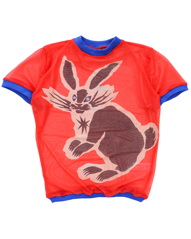 BUNNY BABY TEE (RED)