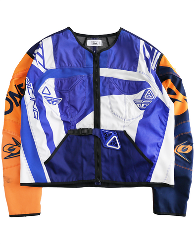 ENGINEER JACKET MOTO (BLUE/ORANGE) RADD LOUNGE 限定